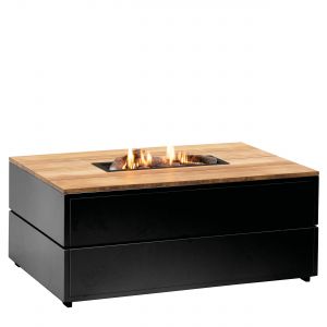 Cosi Pure 120 black frame / teak top - afbeelding 1