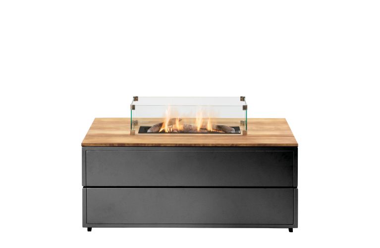 Cosi Pure 120 black frame / teak top - afbeelding 2