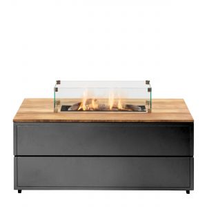 Cosi Pure 120 black frame / teak top - afbeelding 2