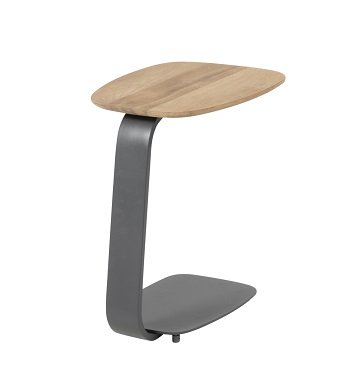 Gentle support table - laptop table met teak top