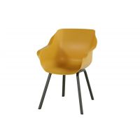 Hartman Sophie Element dining tuinstoel Curry op=op afhaalprijs
