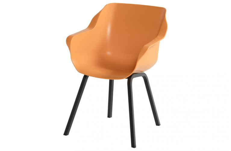 Hartman Sophie Element dining tuinstoel Indian orange op=op afhaalprijs - afbeelding 1