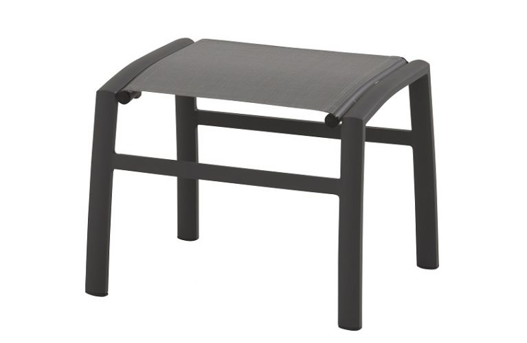 Innsbruck footstool Matt Carbon - afbeelding 1