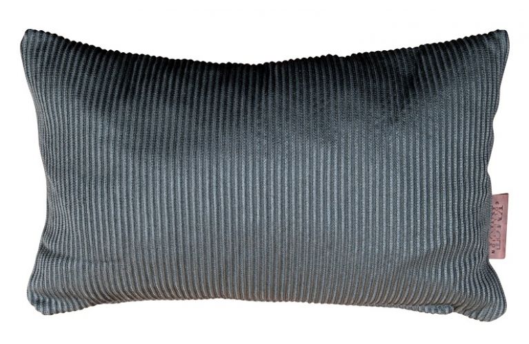 Kmct all weather sierkussen Rib antraciet 50x30cm