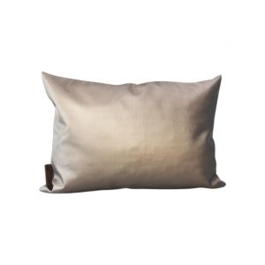 Kmct all weather sierkussen Satin silver-bronze 50x30cm