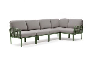 Nardi Komodo 5 modulaire loungeset agave grigio