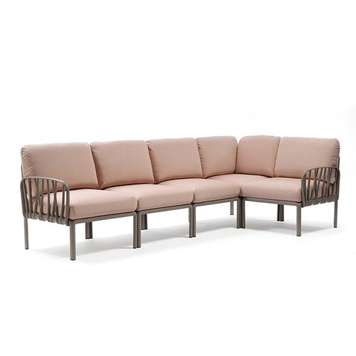Komodo 5 loungeset antraciet