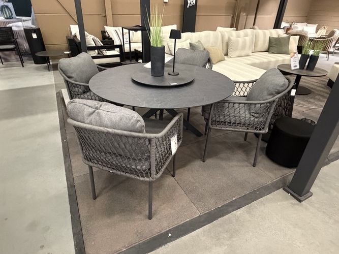 Locarno - Rocha 5-dlg dining set showroomverlater - afbeelding 1