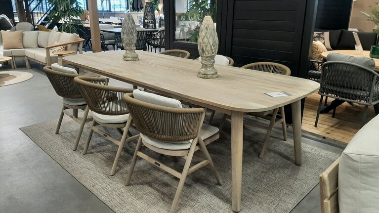 Max & Luuk Alice  7-delige dining set showroomverlater - afbeelding 1