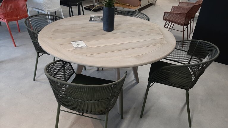 Max & Luuk Bowie - kane 5-delige diningset showroomverlater