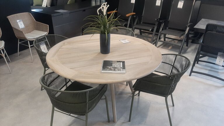 Max & Luuk Bowie - kane 5-delige diningset showroomverlater - afbeelding 2