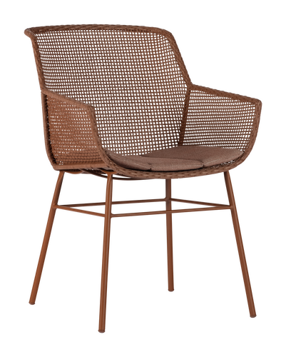 Max & Luuk Daley dining tuinstoel fibre brick op=op - afbeelding 1