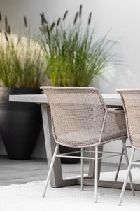 Max & Luuk Daley dining tuinstoel fibre linen - afbeelding 2