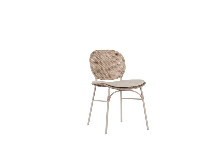 Max & Luuk Ferron dining chair linen fibre