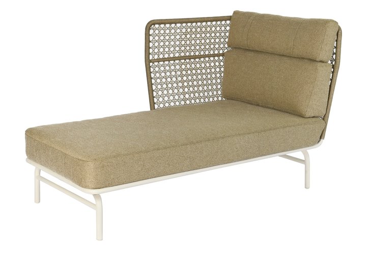 Max & Luuk Jane chaise longue right camel - afbeelding 1