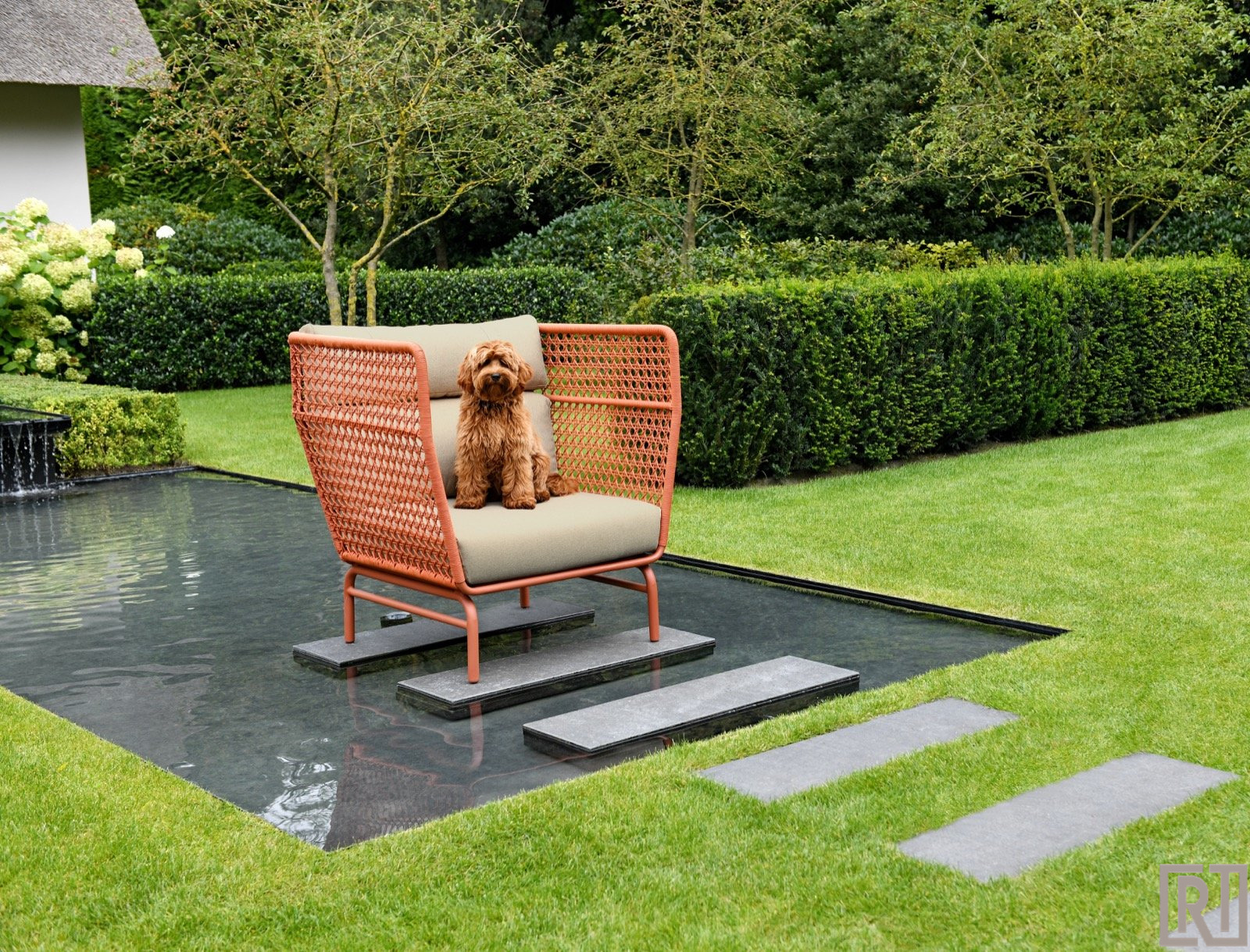 wol invoer Ligatie Max & Luuk Jane loungechair coral - Rijkenberg Tuinmeubelen