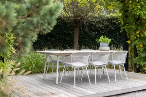 Max & Luuk Kelvin dining tuinstoel fibre stone - afbeelding 5