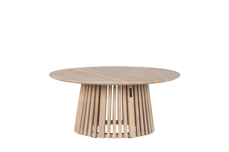 Max & Luuk Lasse coffeetable rond 90cm teak aged - afbeelding 1