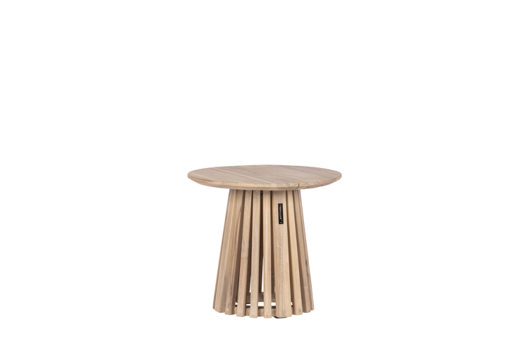 Max & Luuk Lasse side table rond 45cm teak aged