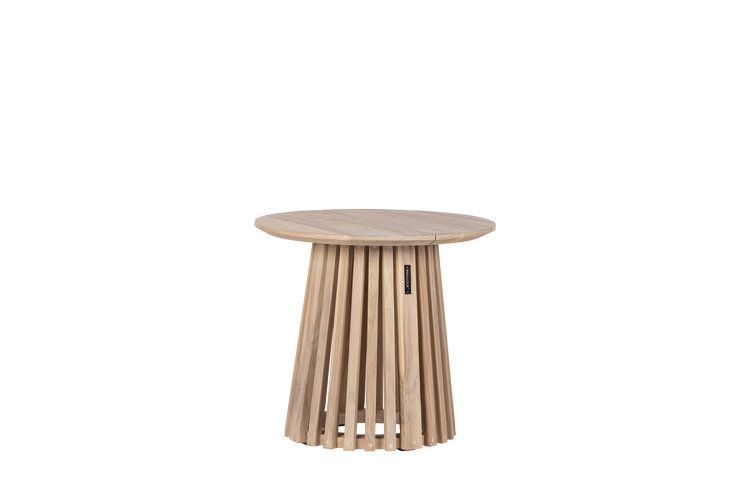 Max & Luuk Lasse side table rond 50cm teak aged