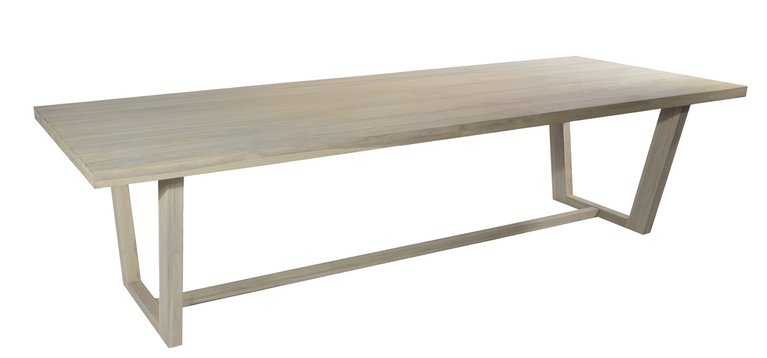 Max & Luuk Lauren dining tuintafel aged 300x110cm - afbeelding 1