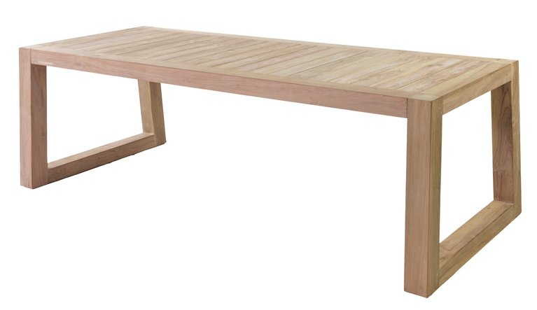 Max & Luuk Mason tafel 240x100cm reclaimed teak - afbeelding 1