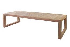 Max & Luuk Mason tafel 300x100cm low reclaimed teak - afbeelding 1