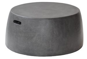 Max & Luuk Nick coffeetable lava fiberglass 75cm - afbeelding 1