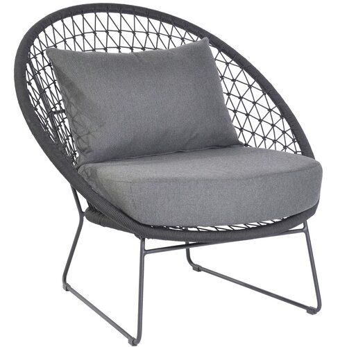 Max & Luuk Nora loungechair moss rope 50% korting - afbeelding 1