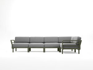 Maximo 5 loungeset cactues frame kussenset Lava sunbrella