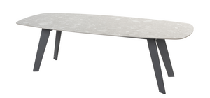 Montana dining tuintafel 240x103cm keramiek terrazzo - afbeelding 1