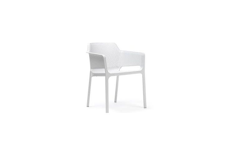 Nardi Net dining tuinstoel Bianco