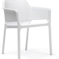 Nardi Net dining tuinstoel Bianco