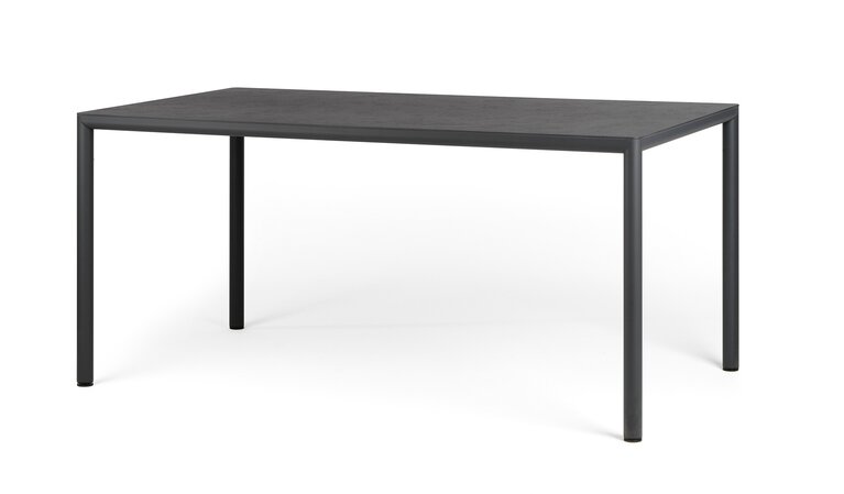 Nardi Piave 160x90cm dining tuintafel antraciet - hpl