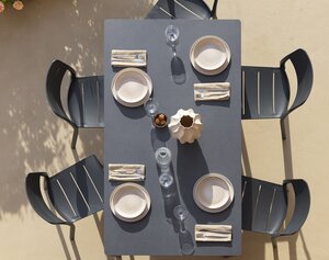 Nardi Piave 160x90cm dining tuintafel tortora - hpl - afbeelding 4