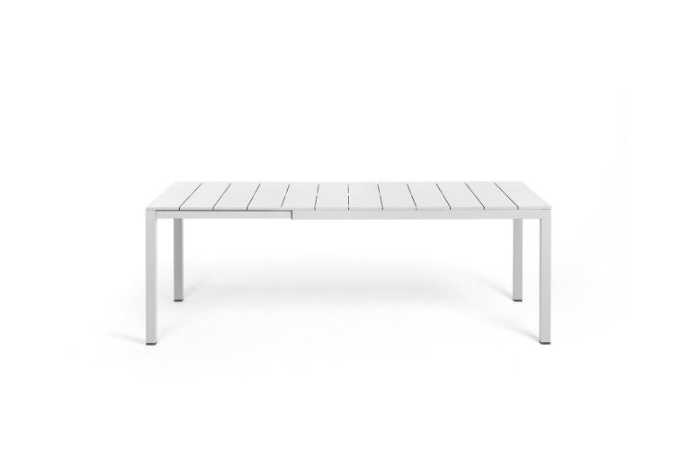 Nardi Rio 140 aluminium uitschuiftafel bianco - afbeelding 1