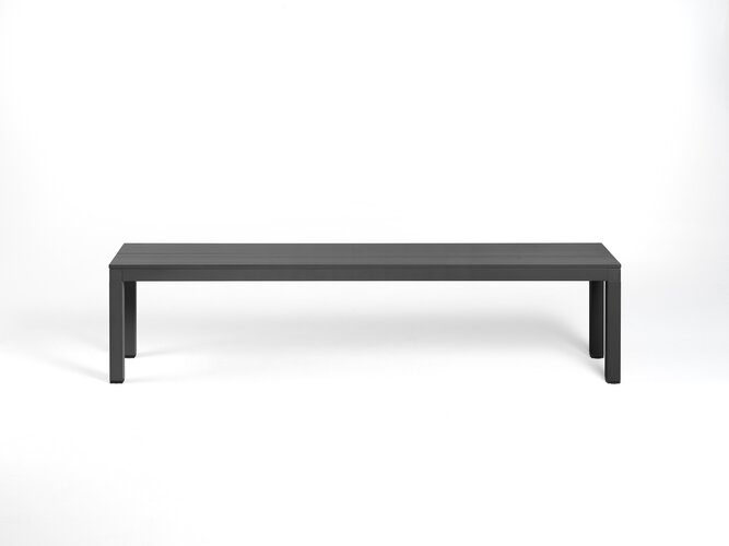 Nardi Rio sportbench  195cm antraciet aluminium op=op - afbeelding 1