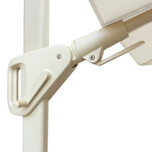 Nexus T2 Premium zweefparasol Champagne - sandstone 300x300cm - afbeelding 4