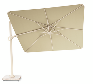 Nexus T2 Premium zweefparasol Champagne - sandstone 300x300cm - afbeelding 1