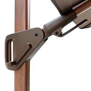 Nexus T2 Premium zweefparasol Havanna - Mocha 300x300cm - afbeelding 4