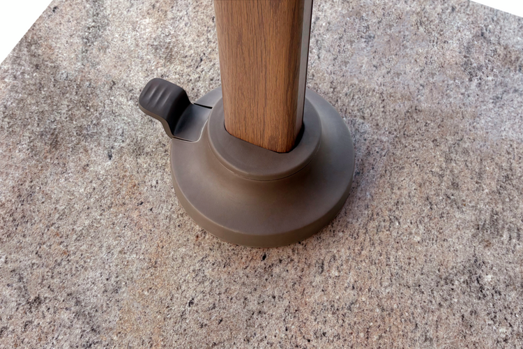 Nexus T2 Premium zweefparasol Havanna - Mocha 300x300cm - afbeelding 8