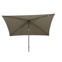 Oasis push up parasol 200x250cm taupe