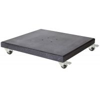 Parasolvoet 90kg burned 4 wheels tbv Falcon - Challenger - Voyager - afbeelding 1