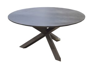 Parma 7-delige dining set rond 150cm 40% korting showroomverlater - afbeelding 5