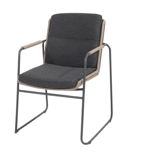 Parma 7-delige dining set rond 150cm showroomverlater - afbeelding 2