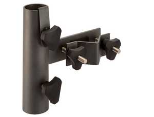 Platinum balkonklem verticale ronde railing - afbeelding 1