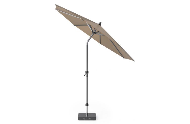 Platinum Riva parasol 250cm rond taupe excl. parasolvoet