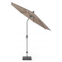 Platinum Riva parasol 250cm rond taupe excl. parasolvoet