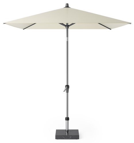 Platinum Riva parasol 250x200cm ecru excl. parasolvoet