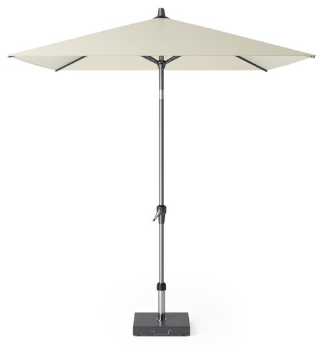 Platinum Riva parasol 250x200cm ecru excl. parasolvoet - afbeelding 1